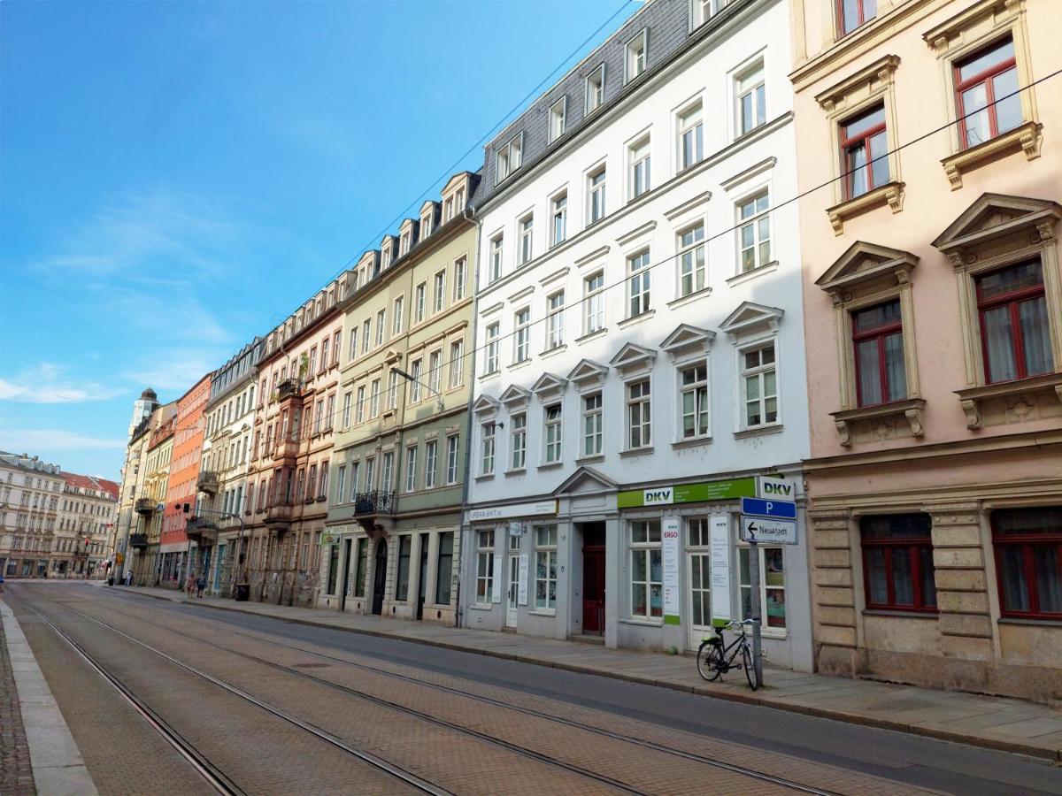 5 Min Zur Elbe, Helle Geraeumige 2-Raum-Whg, Neustadt, Top Lage Drážďany Exteriér fotografie